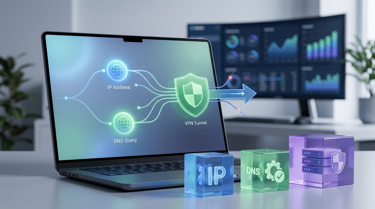چگونه از نشتی IP و DNS در VPN جلوگیری کنیم؟
