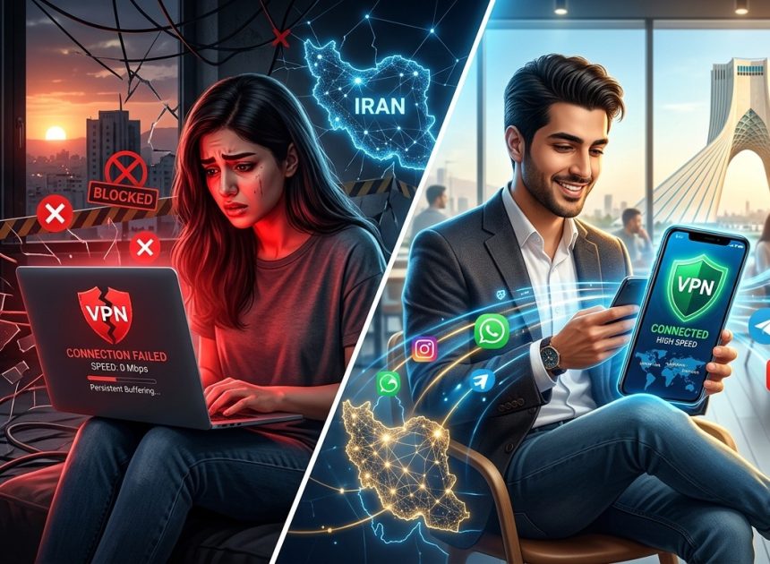 چرا VPN رایگان در ایران جواب نمی‌دهد و چه گزینه‌های بهتری هست