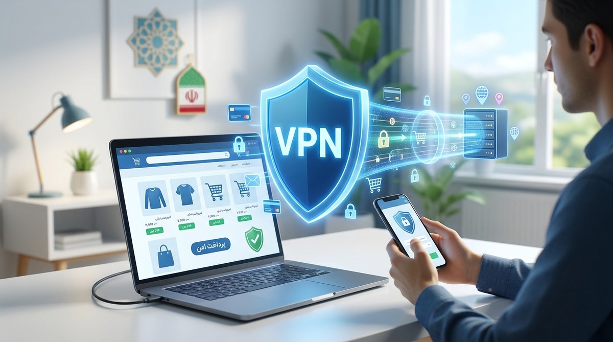 چگونه از VPN برای خرید آنلاین امن در ایران استفاده کنیم؟